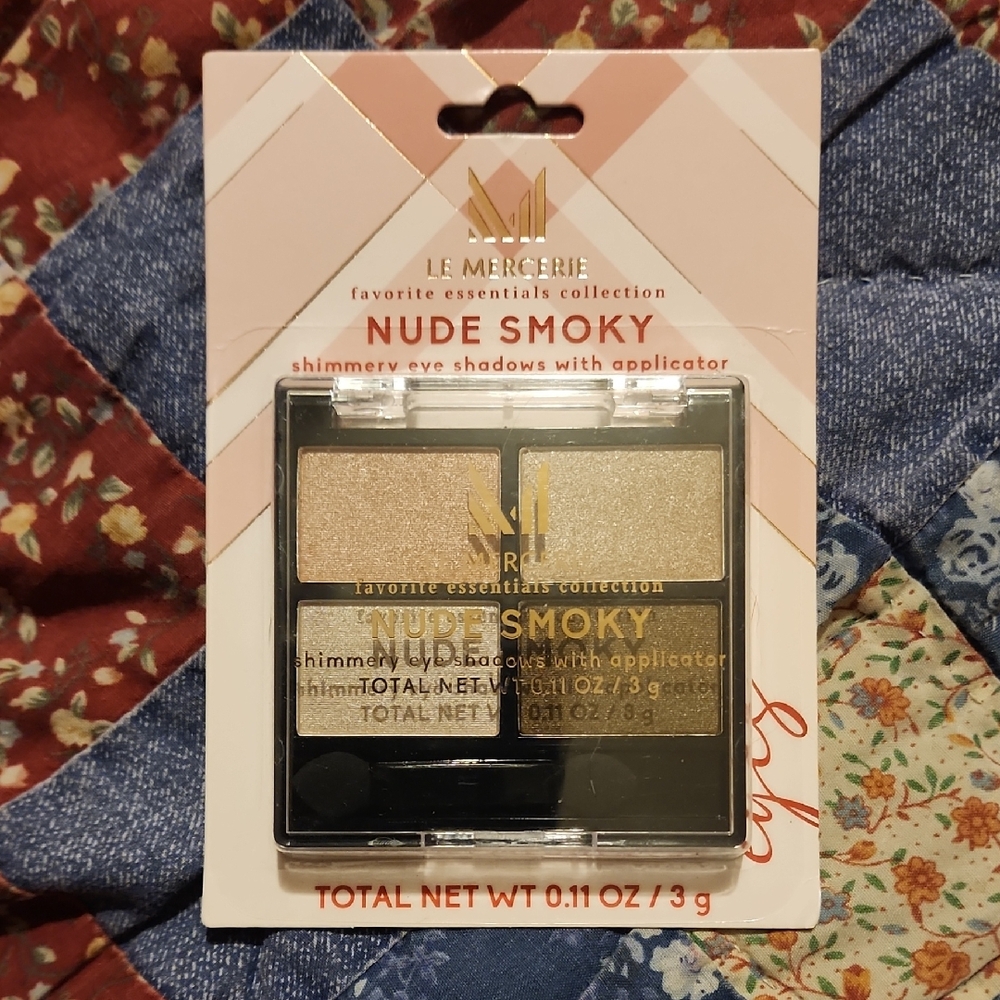 Le Mercerie Favorite Essentials Collection Nude Smoky Eyeshadow Palette